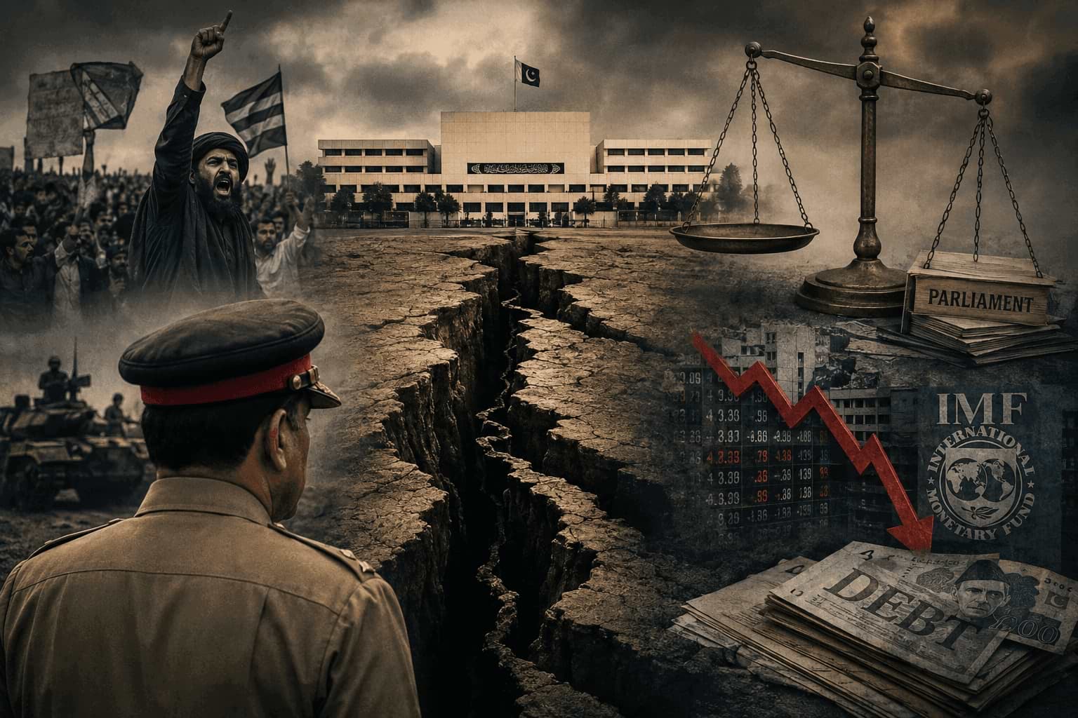پاکستان کے تاریخی نقائص: سیاسی محاذ آرائی سے معاشی بحران تک وہی پرانی غلطیاں
